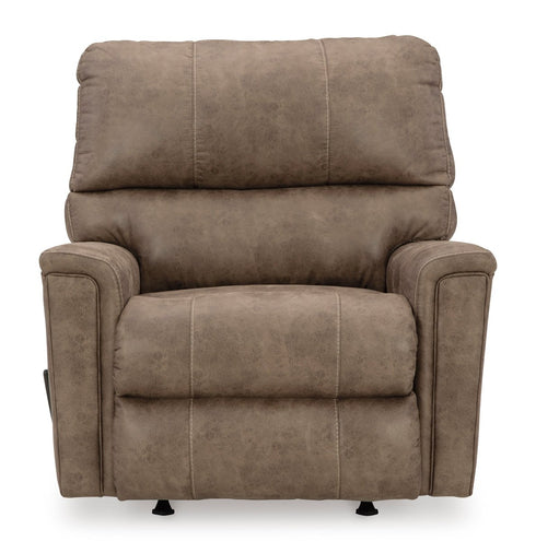 Navi Fossil Rocker Recliner - WCC Furniture & Mattress Center Lafayette & Lake Charles