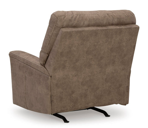 Navi Fossil Rocker Recliner - WCC Furniture & Mattress Center Lafayette & Lake Charles