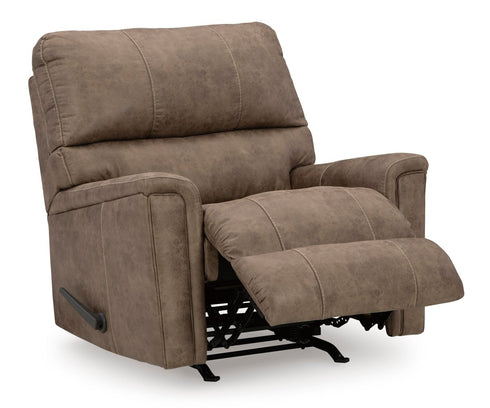 Navi Fossil Rocker Recliner - WCC Furniture & Mattress Center Lafayette & Lake Charles