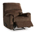 Nerviano Chocolate Zero Wall Recliner - WCC Furniture & Mattress Center Lafayette & Lake Charles