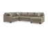 Newellen Hemp RAF Chaise Sectional - WCC Furniture & Mattress Center Lafayette & Lake Charles