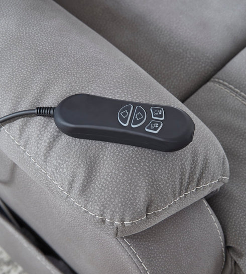 Next - Gen Durapella Slate Power Lift Recliner - WCC Furniture & Mattress Center Lafayette & Lake Charles