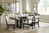 Neymorton Dark Grayish Brown 7 Piece Dining Set - WCC Furniture & Mattress Center Lafayette & Lake Charles