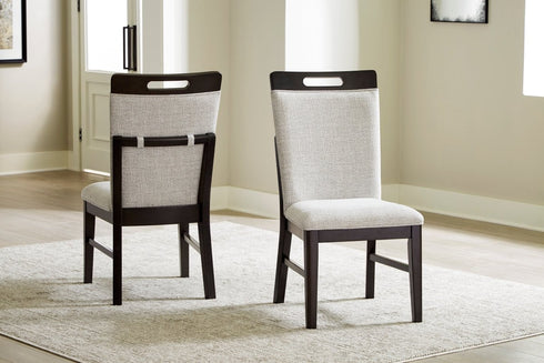 Neymorton Dark Grayish Brown 7 Piece Dining Set - WCC Furniture & Mattress Center Lafayette & Lake Charles