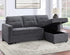 Noah Flippable Convertible Storage Gray Sofa Sleeper - WCC Furniture & Mattress Center Lafayette & Lake Charles