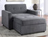 Noah Grey Chair w/Twin Sleeper - WCC Furniture & Mattress Center Lafayette & Lake Charles