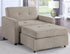 Noah Tan Chair w/Twin Sleeper - WCC Furniture & Mattress Center Lafayette & Lake Charles