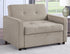 Noah Tan Chair w/Twin Sleeper - WCC Furniture & Mattress Center Lafayette & Lake Charles