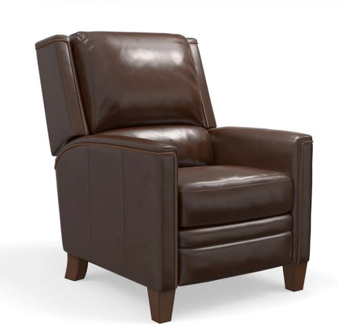 Noble Espresso Manual Pushback Recliner - WCC Furniture & Mattress Center Lafayette & Lake Charles