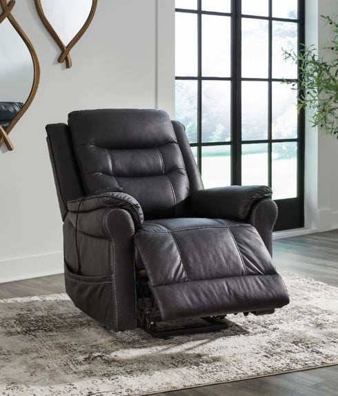 Oatman Carbon Power Lift Recliner - WCC Furniture & Mattress Center Lafayette & Lake Charles