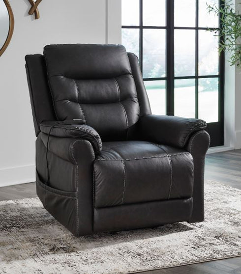 Oatman Carbon Power Lift Recliner - WCC Furniture & Mattress Center Lafayette & Lake Charles