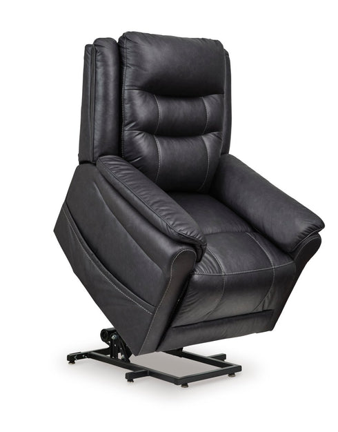 Oatman Carbon Power Lift Recliner - WCC Furniture & Mattress Center Lafayette & Lake Charles