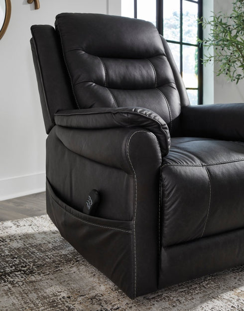 Oatman Carbon Power Lift Recliner - WCC Furniture & Mattress Center Lafayette & Lake Charles