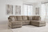 O'Phannon Briar RAF Double Chaise Sectional - WCC Furniture & Mattress Center Lafayette & Lake Charles