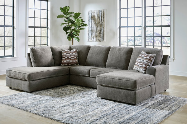 O'Phannon Putty LAF Double Chaise Sectional - WCC Furniture & Mattress Center Lafayette & Lake Charles