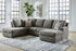 O'Phannon Putty LAF Double Chaise Sectional - WCC Furniture & Mattress Center Lafayette & Lake Charles