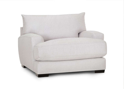 Oslo Linen Chair and a Half - WCC Furniture & Mattress Center Lafayette & Lake Charles