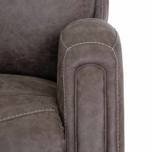 Oxford Boswell Dove Power Lift Recliner w/ Power Headrest & Lumbar - WCC Furniture & Mattress Center Lafayette & Lake Charles