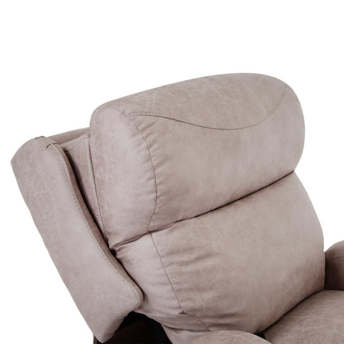 Oxford Boswell Mist Power Lift Recliner w/ Power Headrest & Lumbar - WCC Furniture & Mattress Center Lafayette & Lake Charles