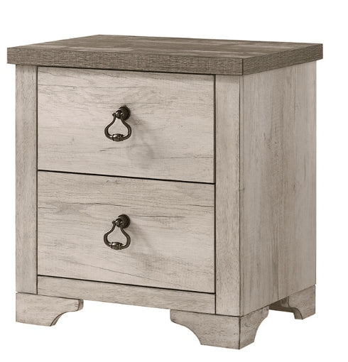 Patterson 2 Drawer Nightstand - WCC Furniture & Mattress Center Lafayette & Lake Charles