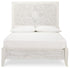 Paxberry Whitewash Twin Bed, Dresser & Mirror - WCC Furniture & Mattress Center Lafayette & Lake Charles
