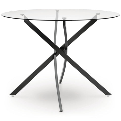 Pharwynn Black/Toast 5 Piece Dining Set - WCC Furniture & Mattress Center Lafayette & Lake Charles