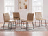 Pharwynn Black/Toast 5 Piece Dining Set - WCC Furniture & Mattress Center Lafayette & Lake Charles