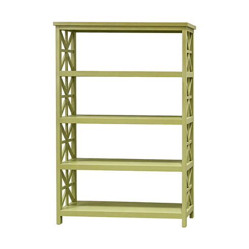 Powers Fern Green Bookcase - WCC Furniture & Mattress Center Lafayette & Lake Charles