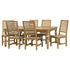 Hartley Light Barnwood 7 Piece Dining Set