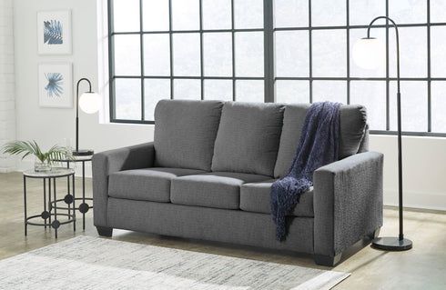 Rannis Pewter Full Sofa Sleeper - WCC Furniture & Mattress Center Lafayette & Lake Charles