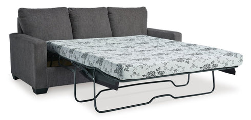 Rannis Pewter Queen Sofa Sleeper - WCC Furniture & Mattress Center Lafayette & Lake Charles