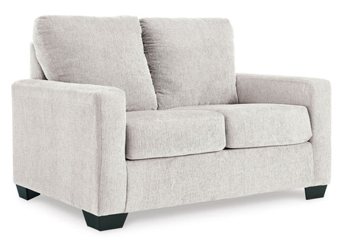 Rannis Snow Twin Loveseat Sleeper - WCC Furniture & Mattress Center Lafayette & Lake Charles