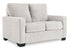 Rannis Snow Twin Loveseat Sleeper - WCC Furniture & Mattress Center Lafayette & Lake Charles
