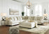 Rawcliffe Parchment 3 Piece Sectional - WCC Furniture & Mattress Center Lafayette & Lake Charles