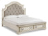 Realyn Platform Bed w/ Bench Storage - WCC Furniture & Mattress Center Lafayette & Lake Charles