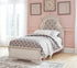 Realyn Upholstered Panel Bed, Dresser & Mirror - WCC Furniture & Mattress Center Lafayette & Lake Charles