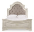 Realyn Upholstered Panel Bed, Dresser & Mirror - WCC Furniture & Mattress Center Lafayette & Lake Charles