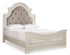 Realyn Upholstered Panel Bed, Dresser & Mirror - WCC Furniture & Mattress Center Lafayette & Lake Charles