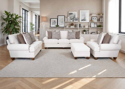 Redcliffe Serena Cotton Sofa & Loveseat - WCC Furniture & Mattress Center Lafayette & Lake Charles