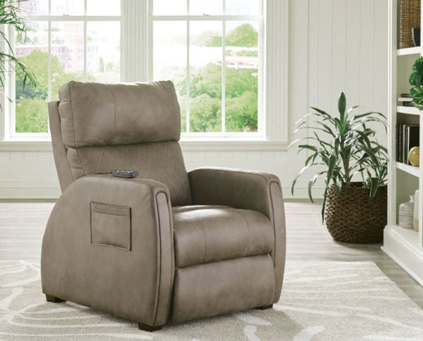 Relaxer Bark Power Recliner w/ Heat, Massage & Zero Gravity - WCC Furniture & Mattress Center Lafayette & Lake Charles