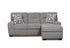 Renzo Marble Sofa Chaise - WCC Furniture & Mattress Center Lafayette & Lake Charles
