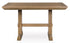 Ridgester Light Brown 7 Piece Counter Height Dining Set - WCC Furniture & Mattress Center Lafayette & Lake Charles