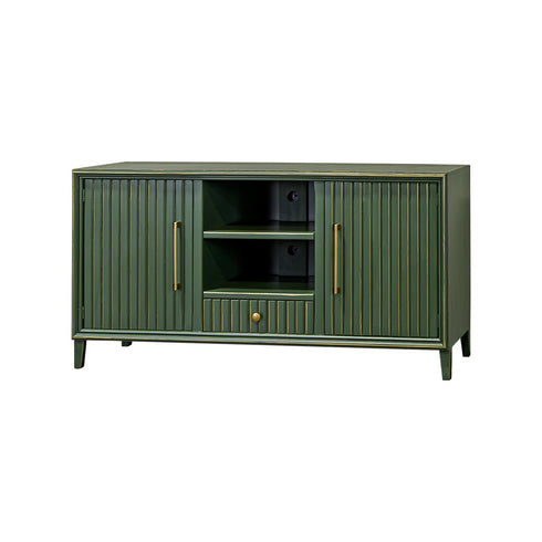 Riley 65" Golden Green TV Stand Console - WCC Furniture & Mattress Center Lafayette & Lake Charles