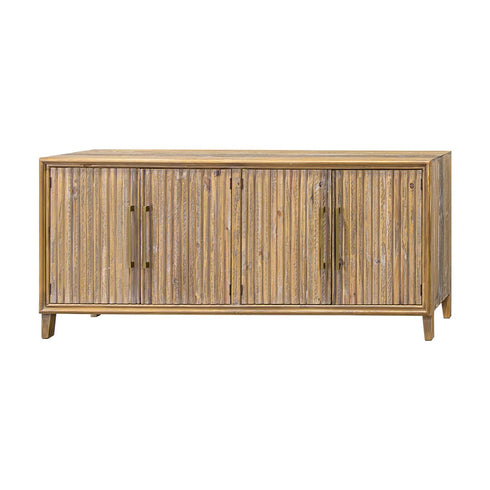 Riley 72" Country Harvest Console Cabinet - WCC Furniture & Mattress Center Lafayette & Lake Charles