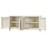 Riley 72" Golden White Console Cabinet - WCC Furniture & Mattress Center Lafayette & Lake Charles