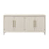 Riley 72" Golden White Console Cabinet - WCC Furniture & Mattress Center Lafayette & Lake Charles