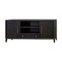 Riley 75" Golden Black TV Stand Console - WCC Furniture & Mattress Center Lafayette & Lake Charles