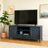 Riley 75" Golden Deep Blue TV Stand Console - WCC Furniture & Mattress Center Lafayette & Lake Charles