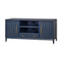 Riley 75" Golden Deep Blue TV Stand Console - WCC Furniture & Mattress Center Lafayette & Lake Charles