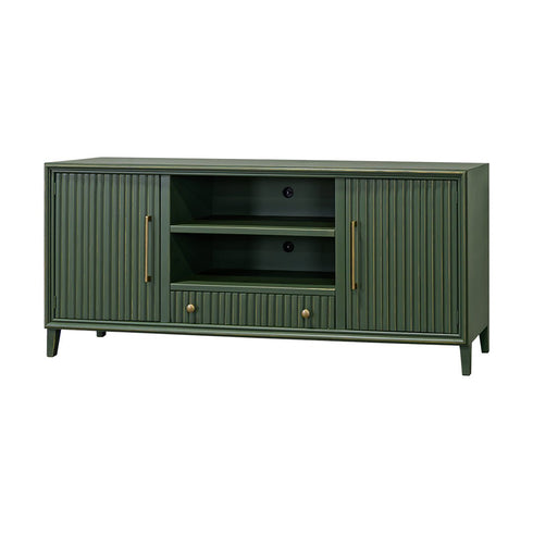 Riley 75" Golden Green TV Stand Console - WCC Furniture & Mattress Center Lafayette & Lake Charles